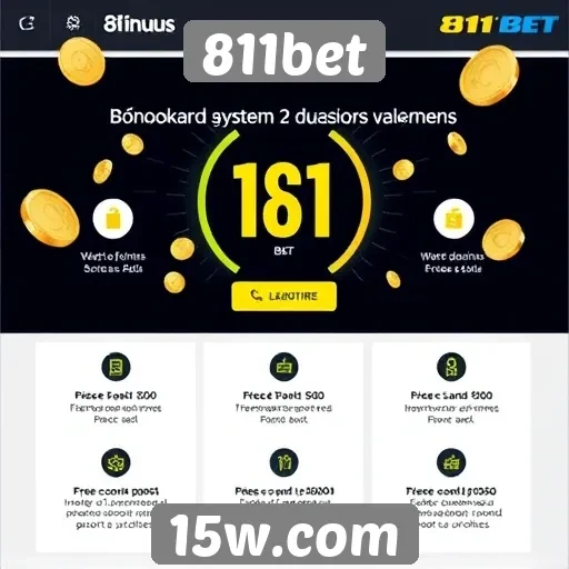 Como funciona o sistema de bônus do 811bet